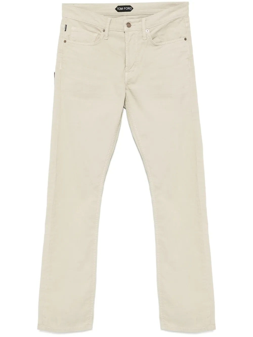 TOM FORD Straight broek Beige