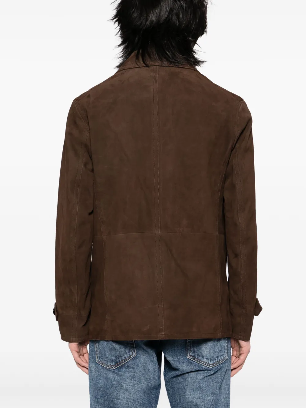 TOM FORD Suède sailorjas Bruin