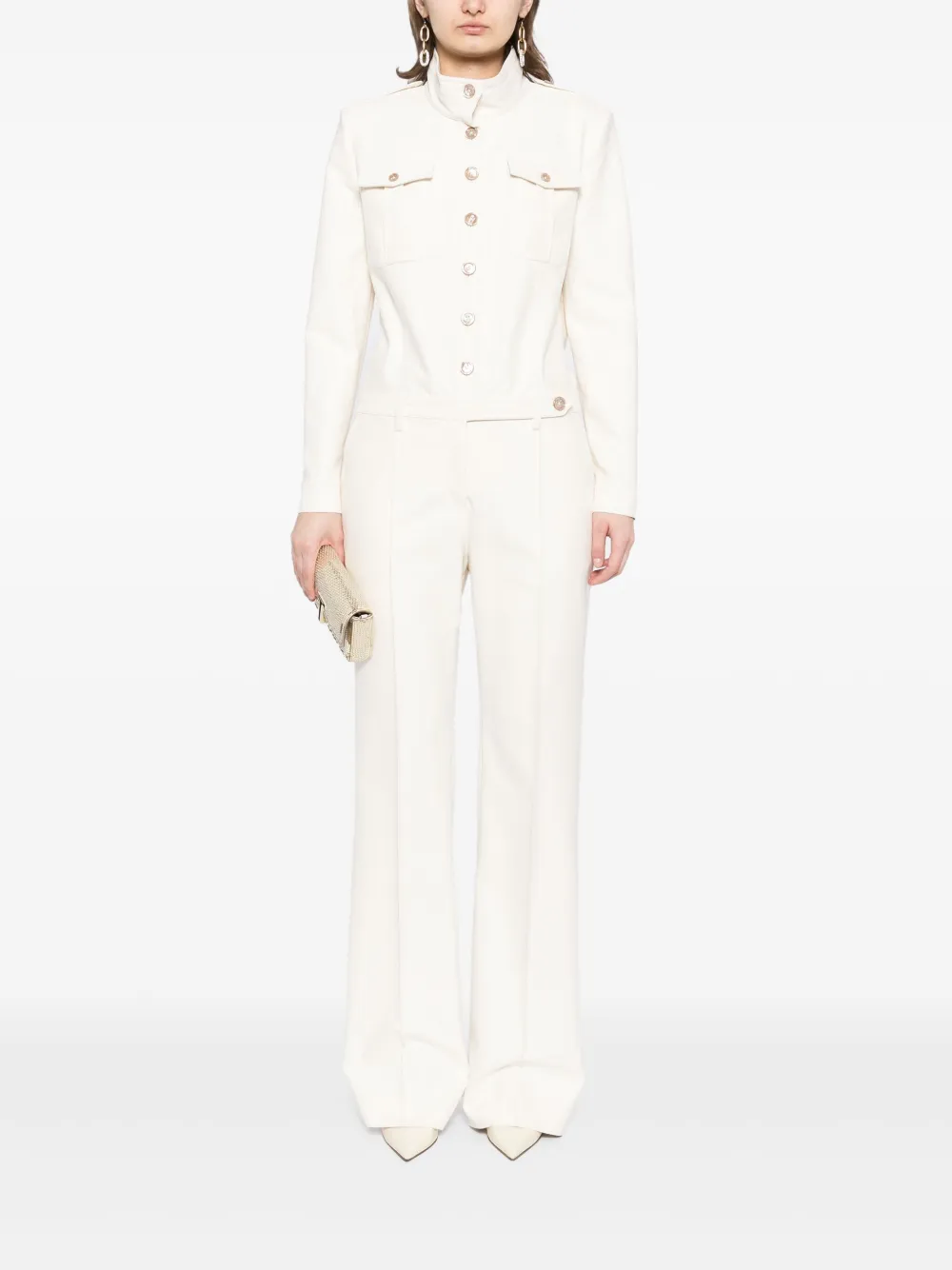 TOM FORD Jumpsuit met lange mouwen - Wit