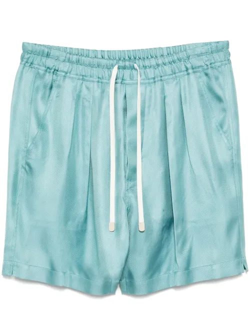 Short en soie à design plissé - TOM FORD - Modalova