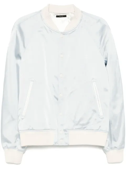 TOM FORD chamarra bomber con botones