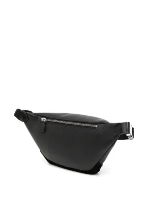 TOM FORD ロゴ レオパード柄 ベルトバッグ TOM FORD logo-appliqué Leather Belt Bag | Black | FARFETCH