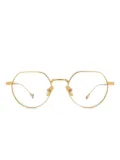Eyepetizer Tony geometric-frame glasses - Gold