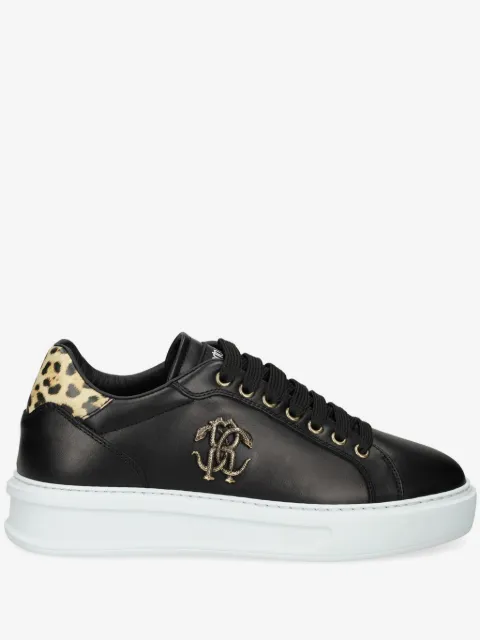 Roberto Cavalli logo-plaque sneakers