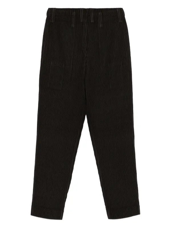HOMME PLISSÉ ISSEY MIYAKE KERSEY PLEATS Homme Plissé Issey Miyake Kersey Pleats Trousers | Brown