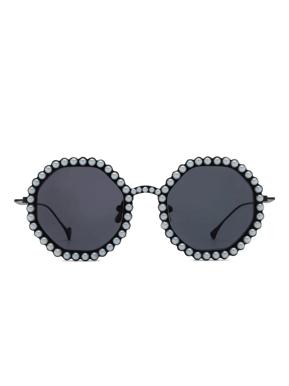 Eyepetizer JORDAN L.E. Black Matt With Pearls Zwart