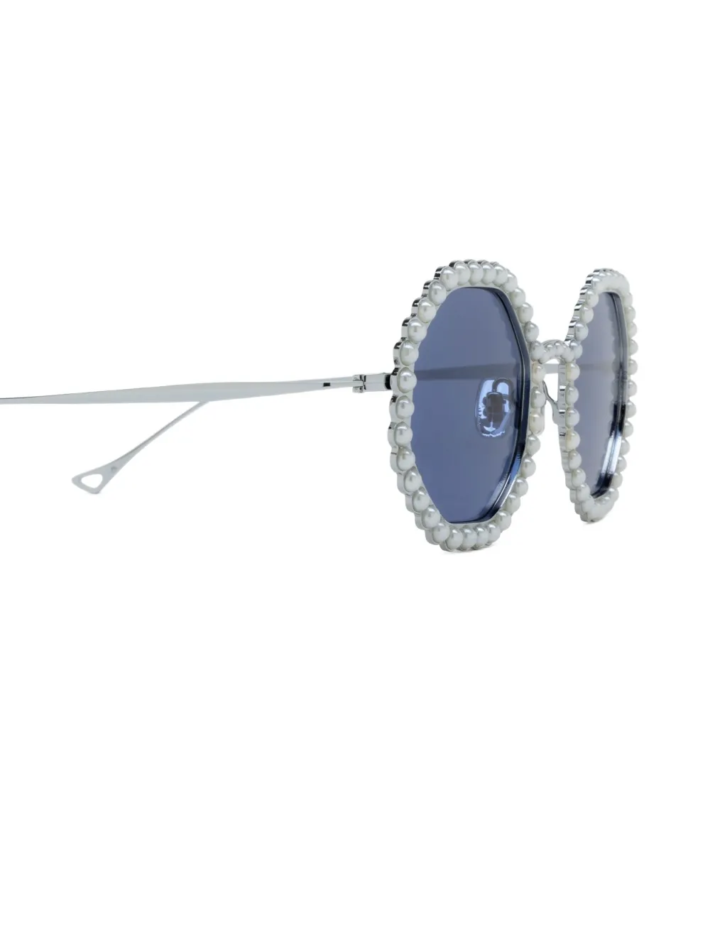 Eyepetizer JORDAN L.E. Silver With Pearls Zilver