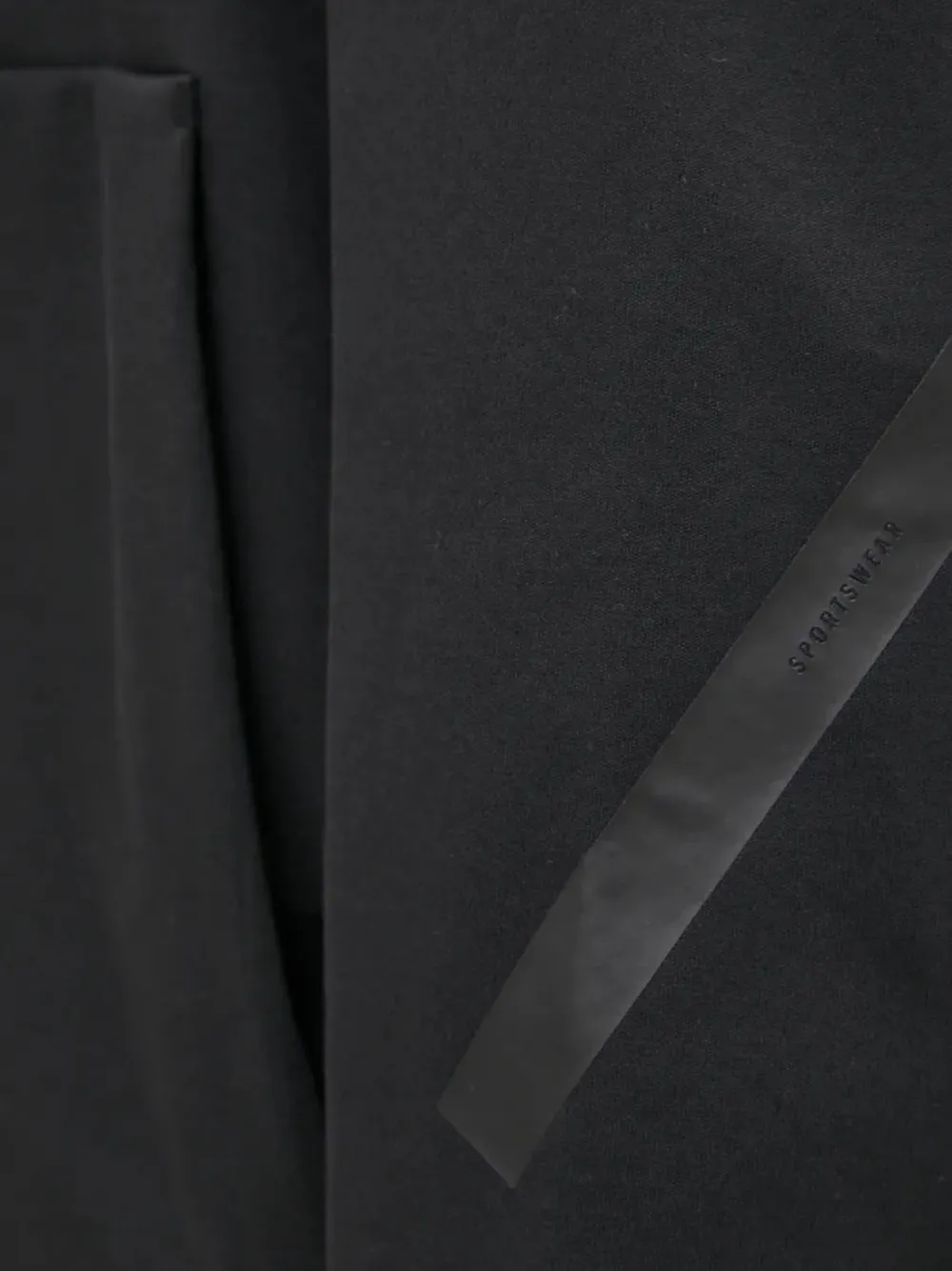 adidas Hoodie met kangoeroe zak en logodetail Zwart