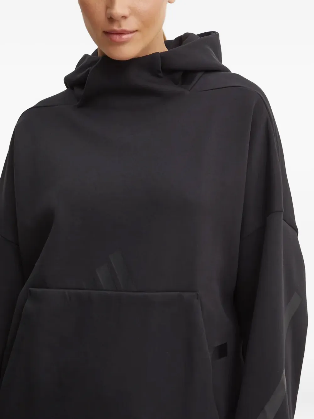 adidas Hoodie met logodetail Zwart