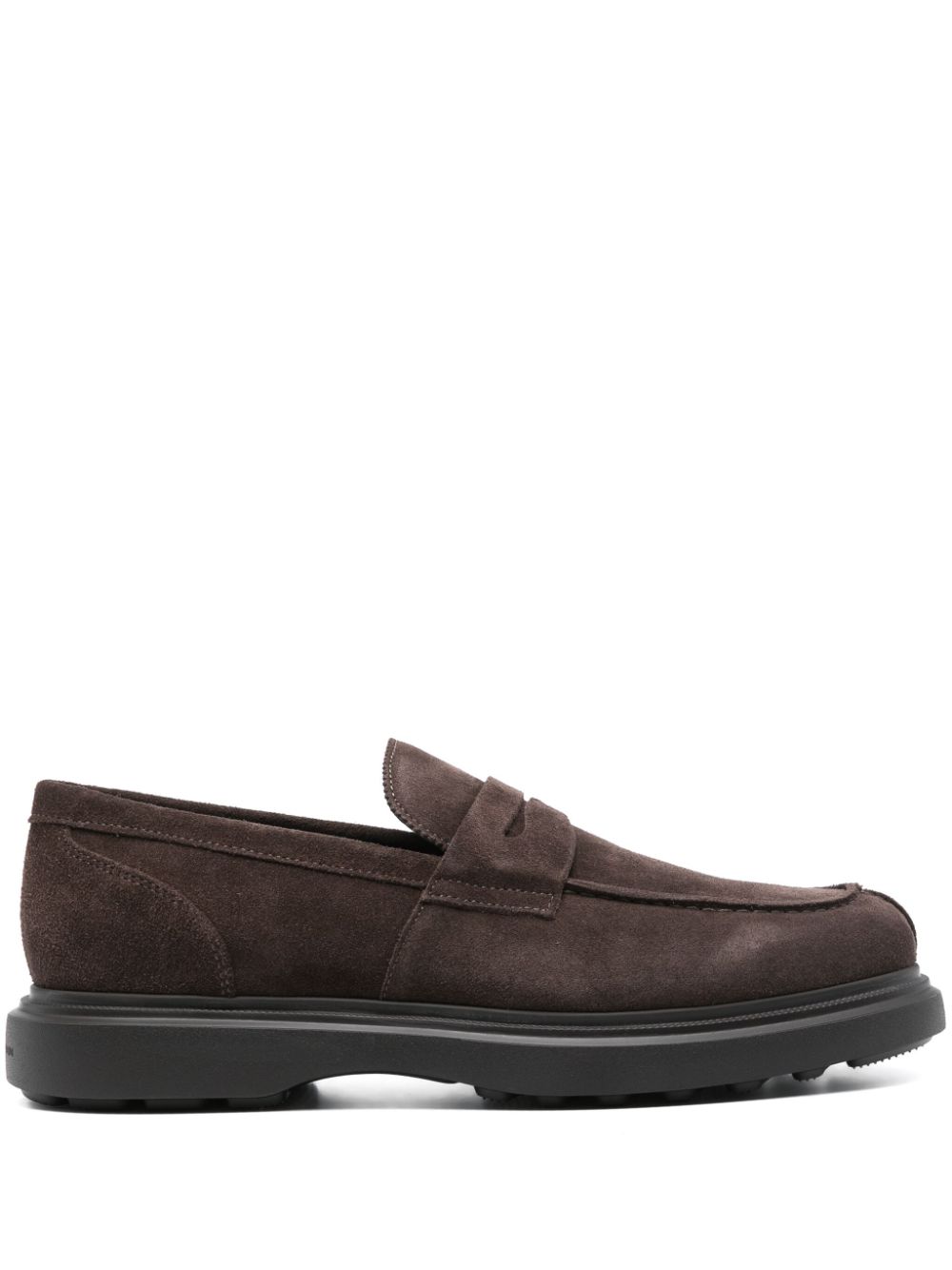 Stuart Weitzman Suède loafers Bruin