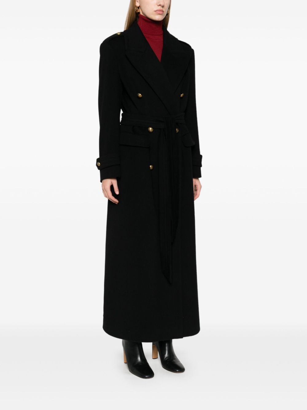 Shop Tagliatore Judy Coat In Black