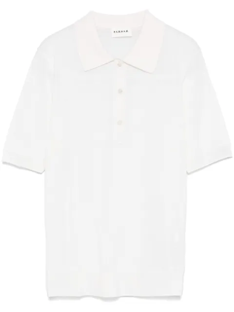 P.A.R.O.S.H. fine-knit polo shirt
