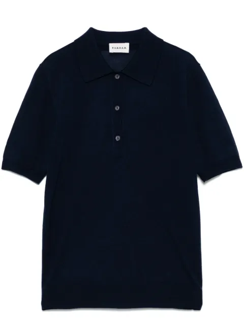 P.A.R.O.S.H. fine-knit polo top