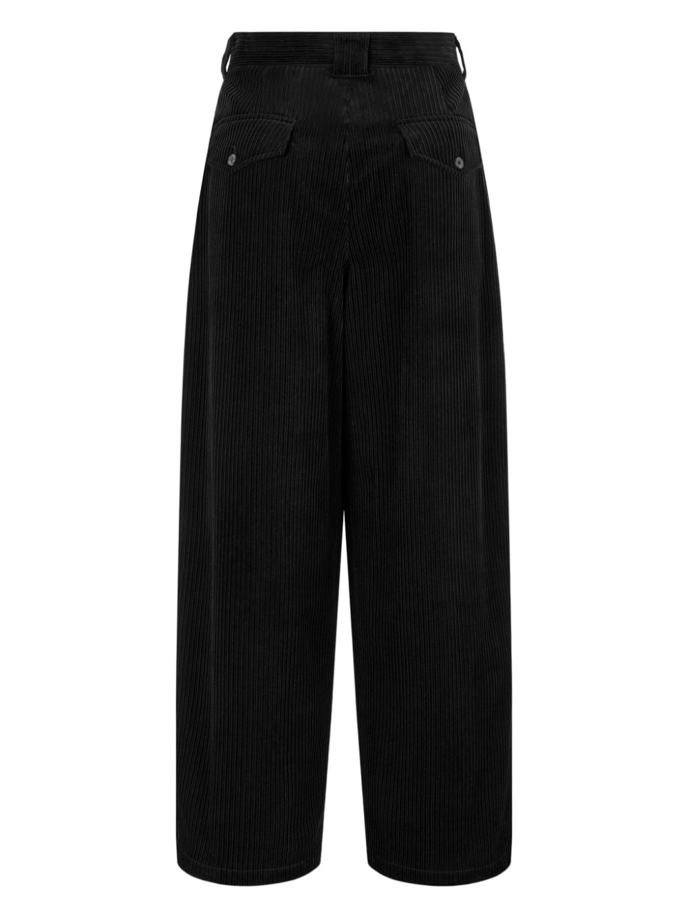 Shop Studio Tomboy Corduroy Trousers In Black