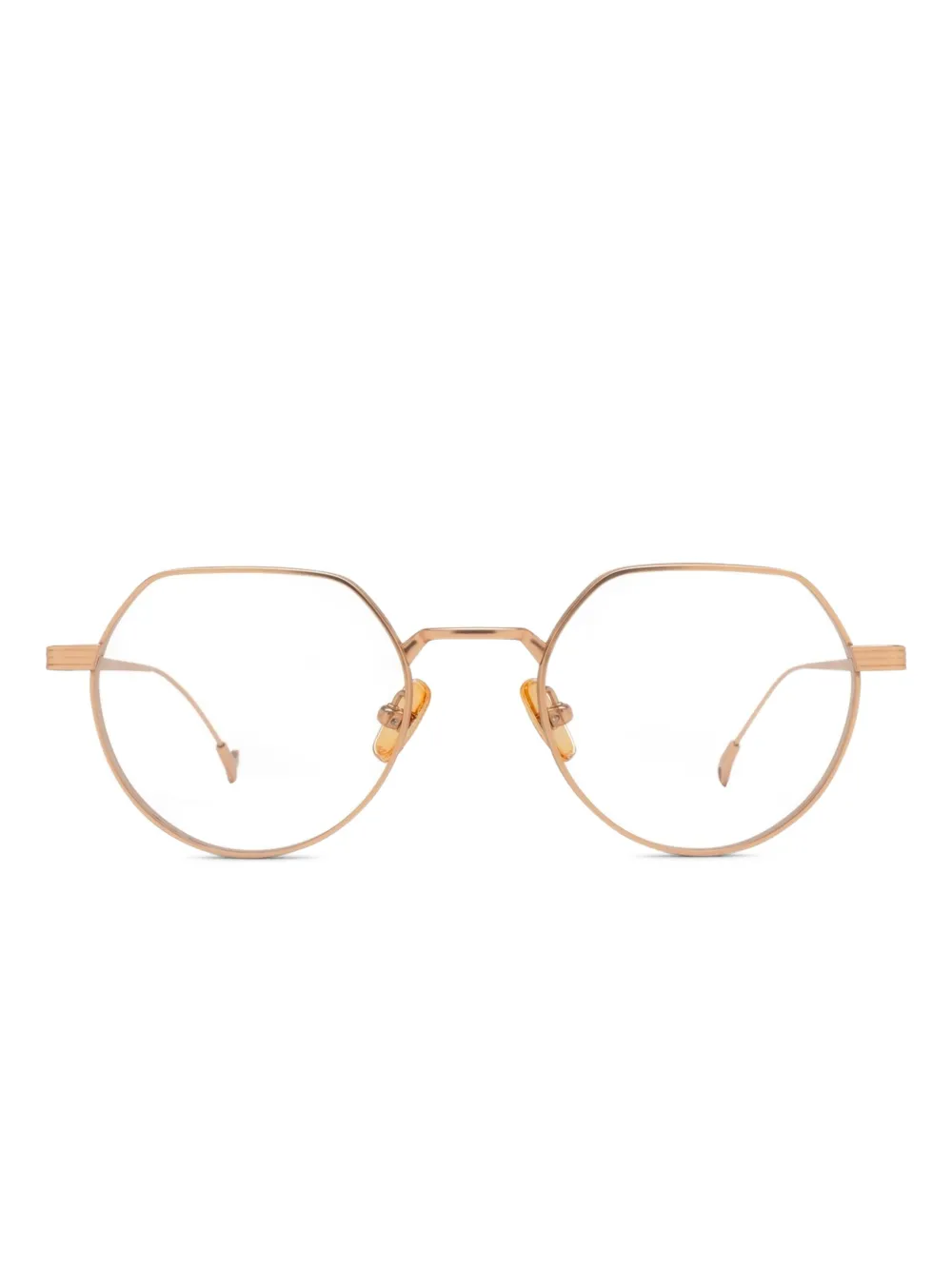 Eyepetizer Tony geometric-frame glasses | Pink | Image 1