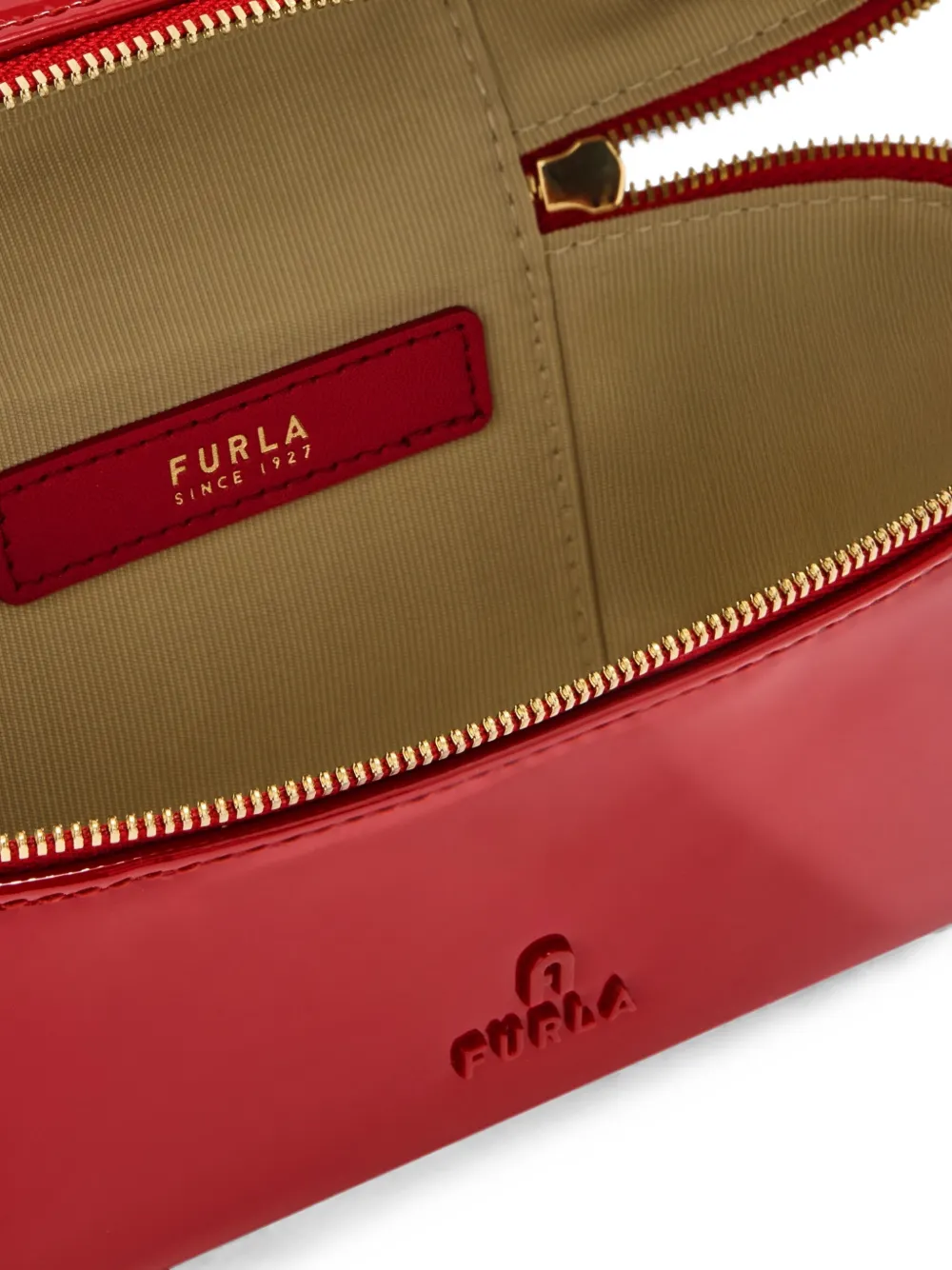 Furla Mini Camelia schoudertas Rood
