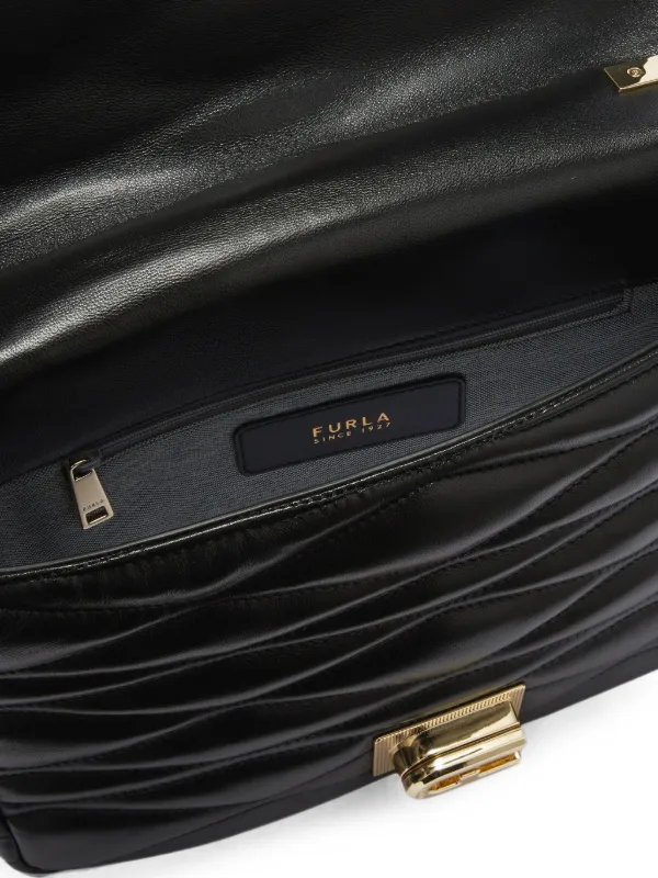 Furla キルティング ショルダーバッグ | ブラック | FARFETCH JP