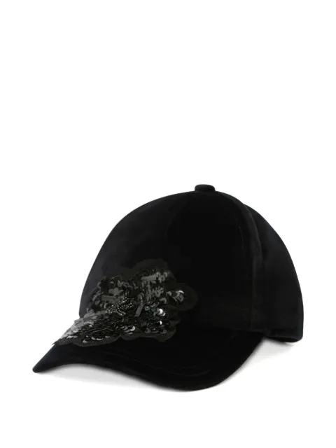 Furla Varsity sequin-embellished cap
