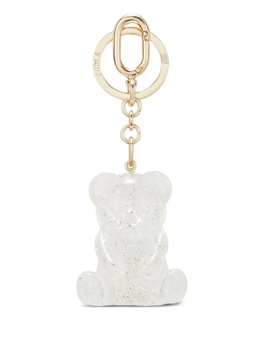 Furla グリッターベア キーホルダー - シルバートーン Furla グリッターベア キーホルダー - シルバートーン