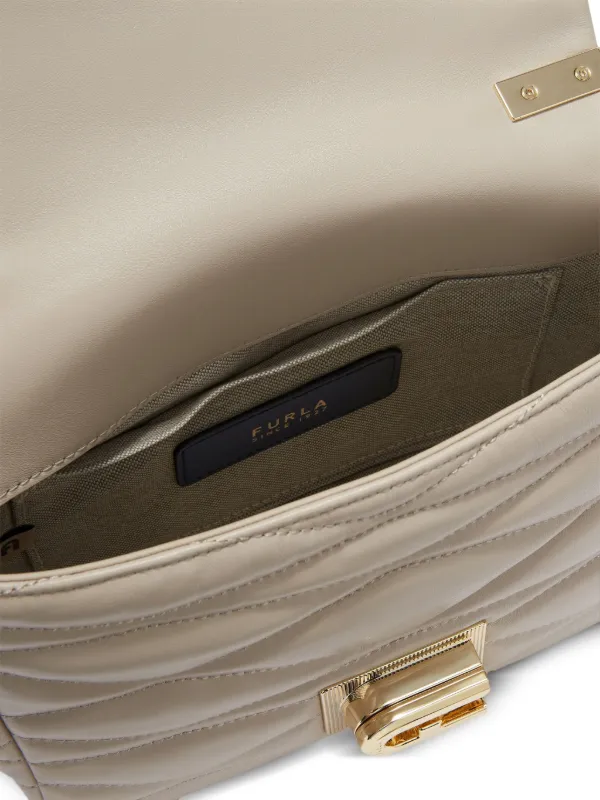 Furla キルティング ショルダーバッグ | ニュートラル | FARFETCH JP