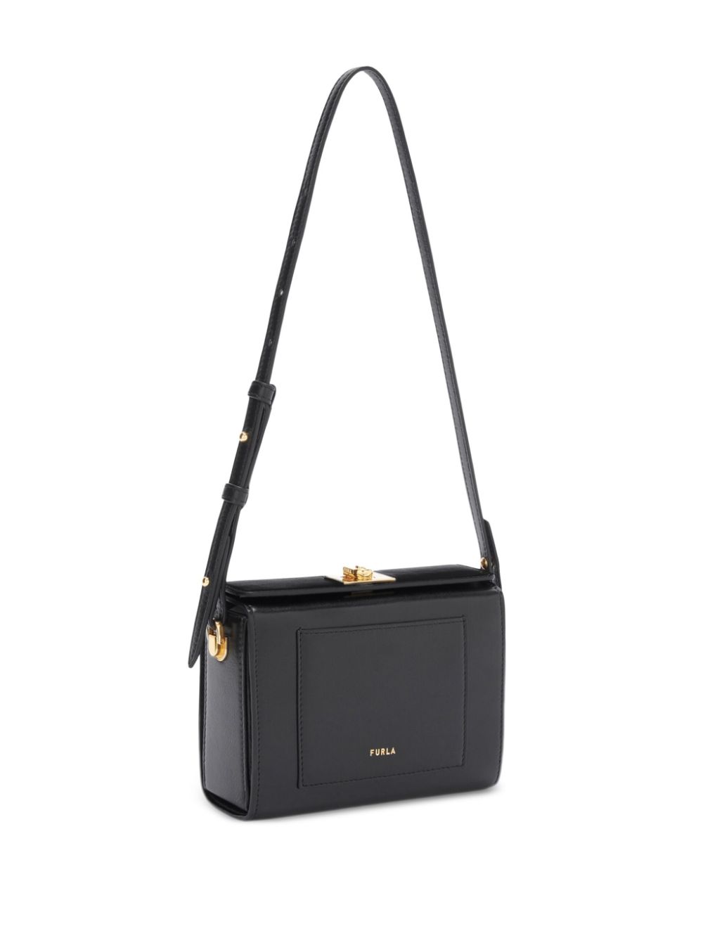 Furla Schoudertas met Arch-logo - Zwart