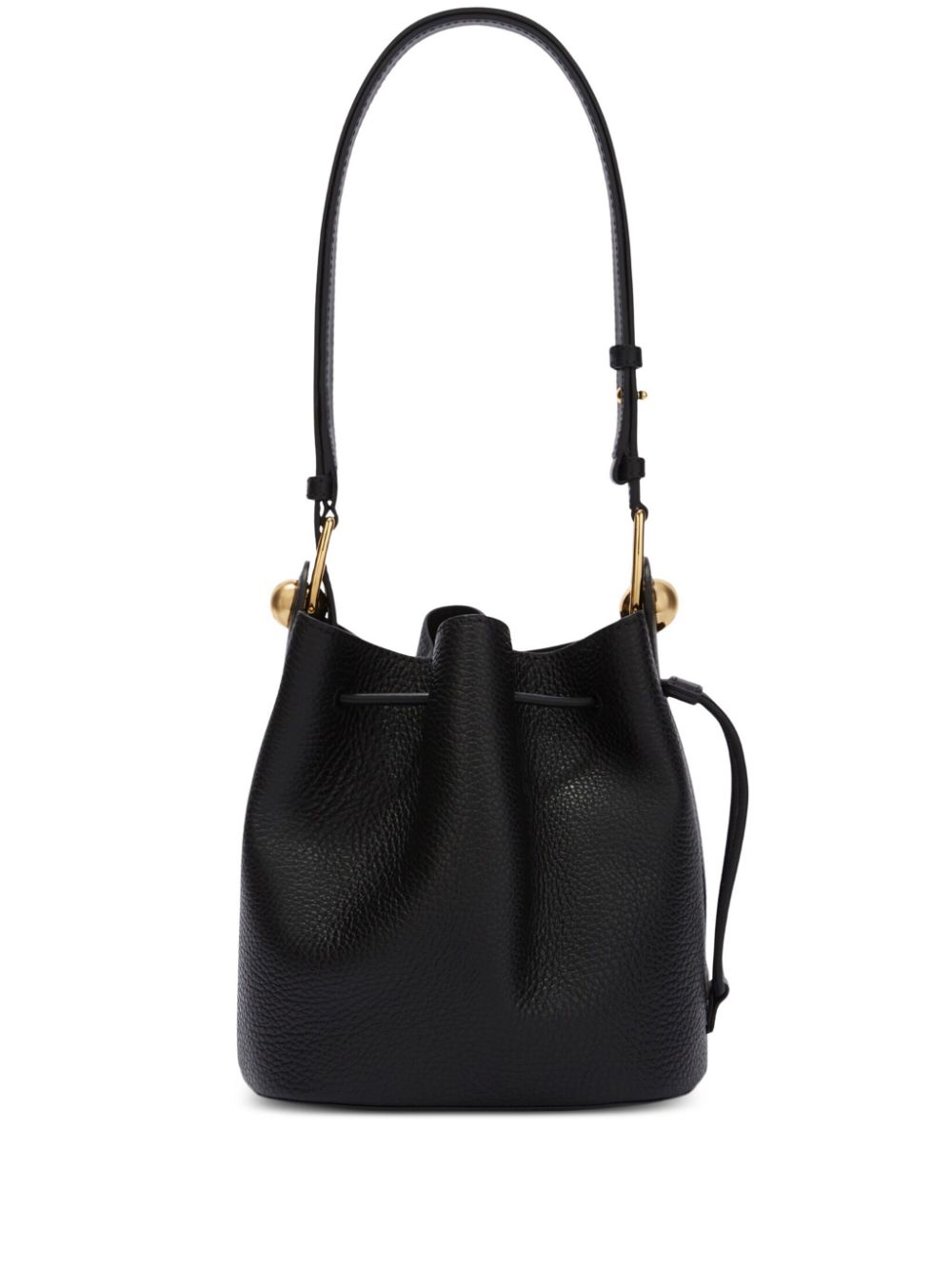 leather bucket bag