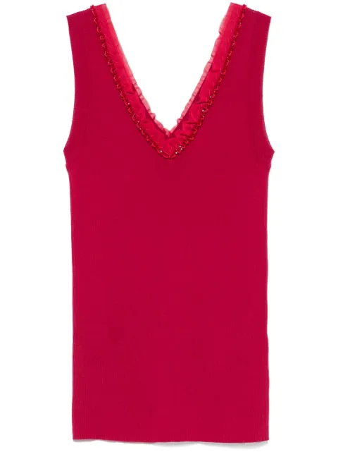 P.A.R.O.S.H. ribbed tank top