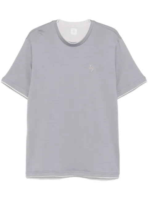 Eleventy playera con cuello redondo