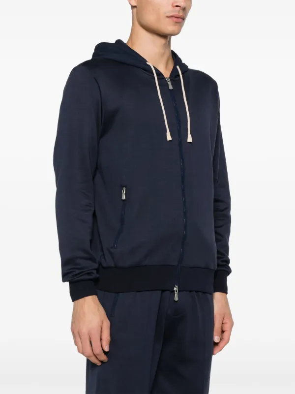 Eleventy ジャージーパーカー | ブルー | FARFETCH JP