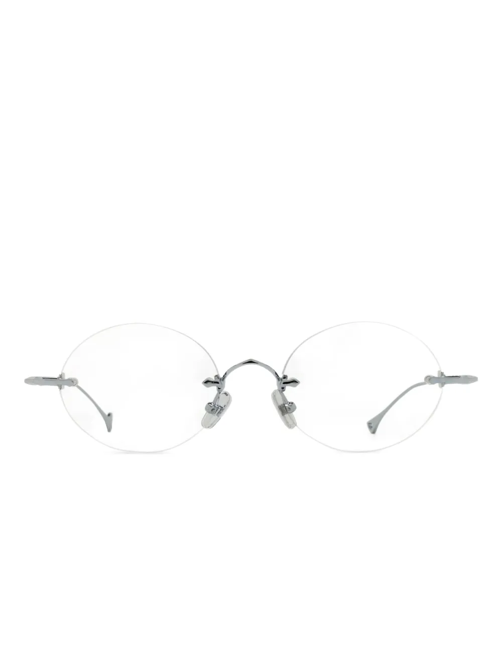 Eyepetizer lunettes de vue à monture ronde | argent | Image 1