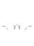 Eyepetizer round-frame metal glasses - Silver