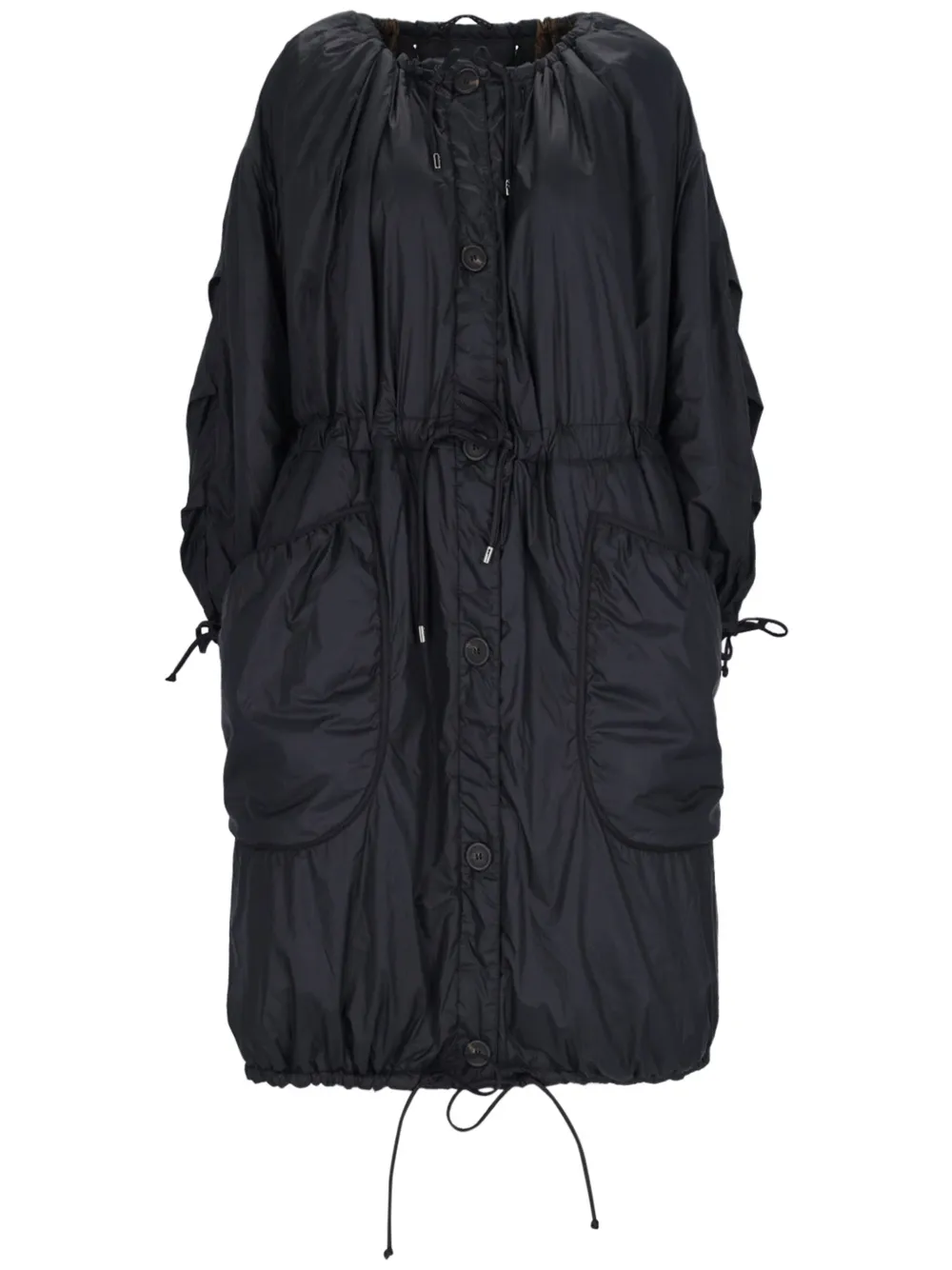 MARFA STANCE reversible coat | Black | Image 1