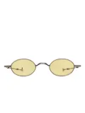 Eyepetizer Dickey L.E. round-frame sunglasses - Metallic