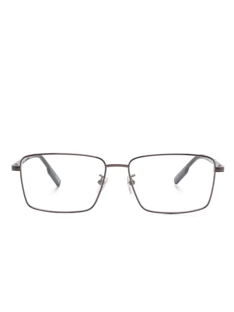 Zegna rectangle-frame glasses