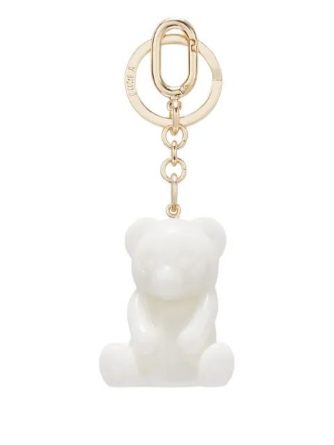 Furla bear-shaped keyring