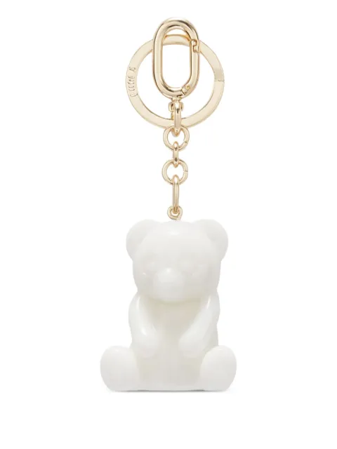 Furla bear-shaped keyring