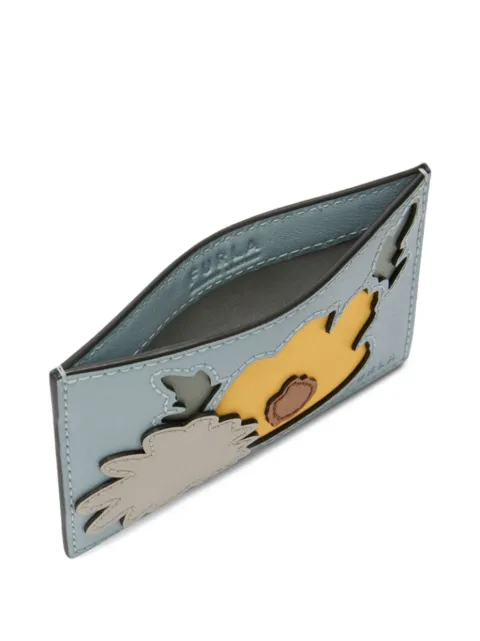 Furla floral-appliqué cardholder WP00473BX31754401 - 2