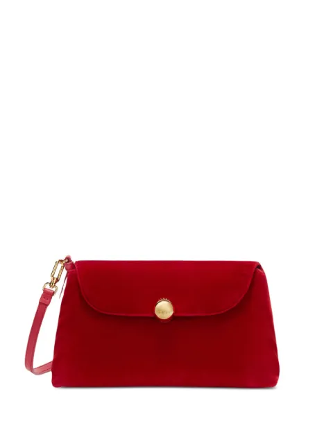 Furla velvet shoulder bag