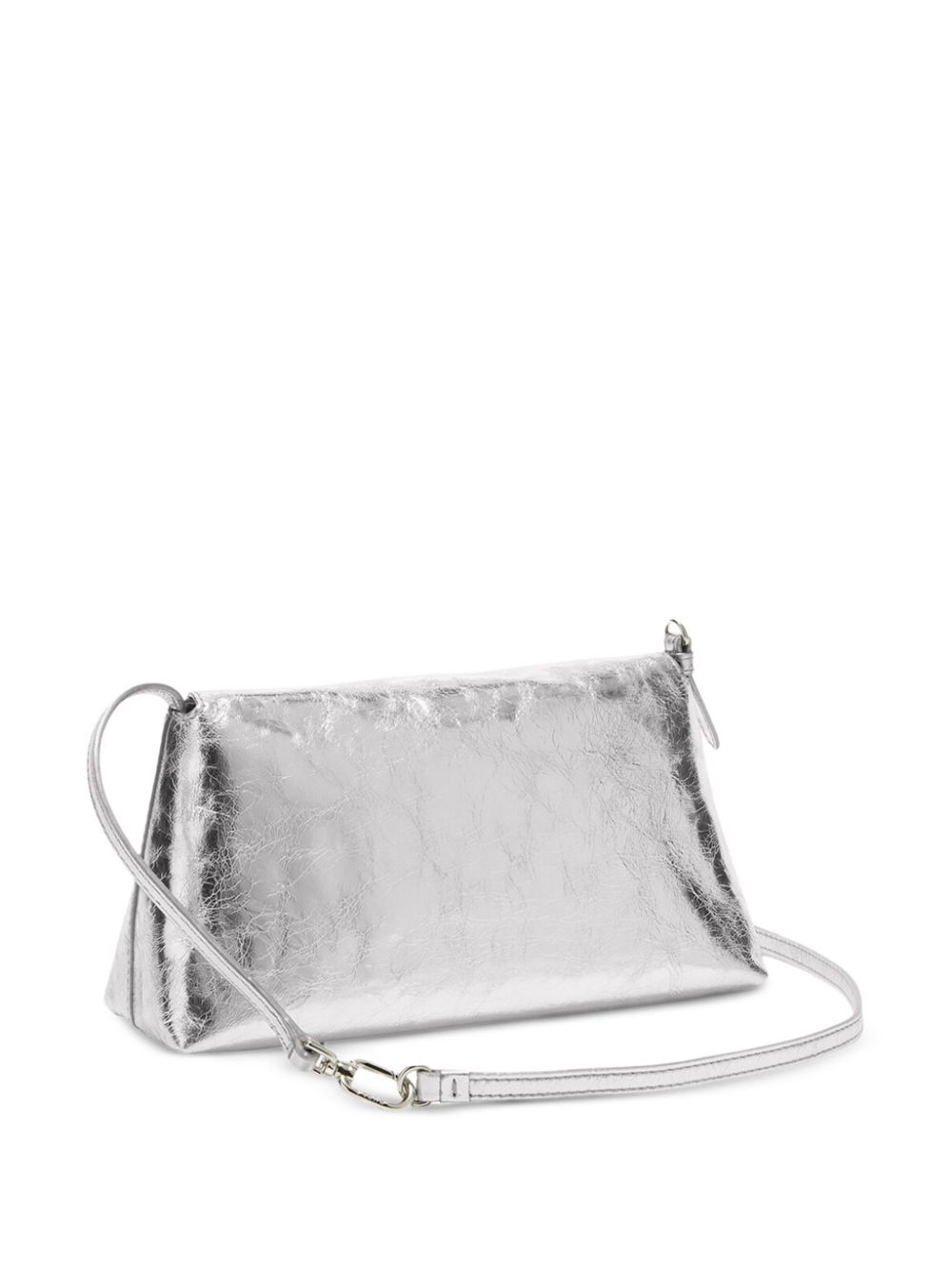 Furla Schoudertas met metallic-effect - Zilver