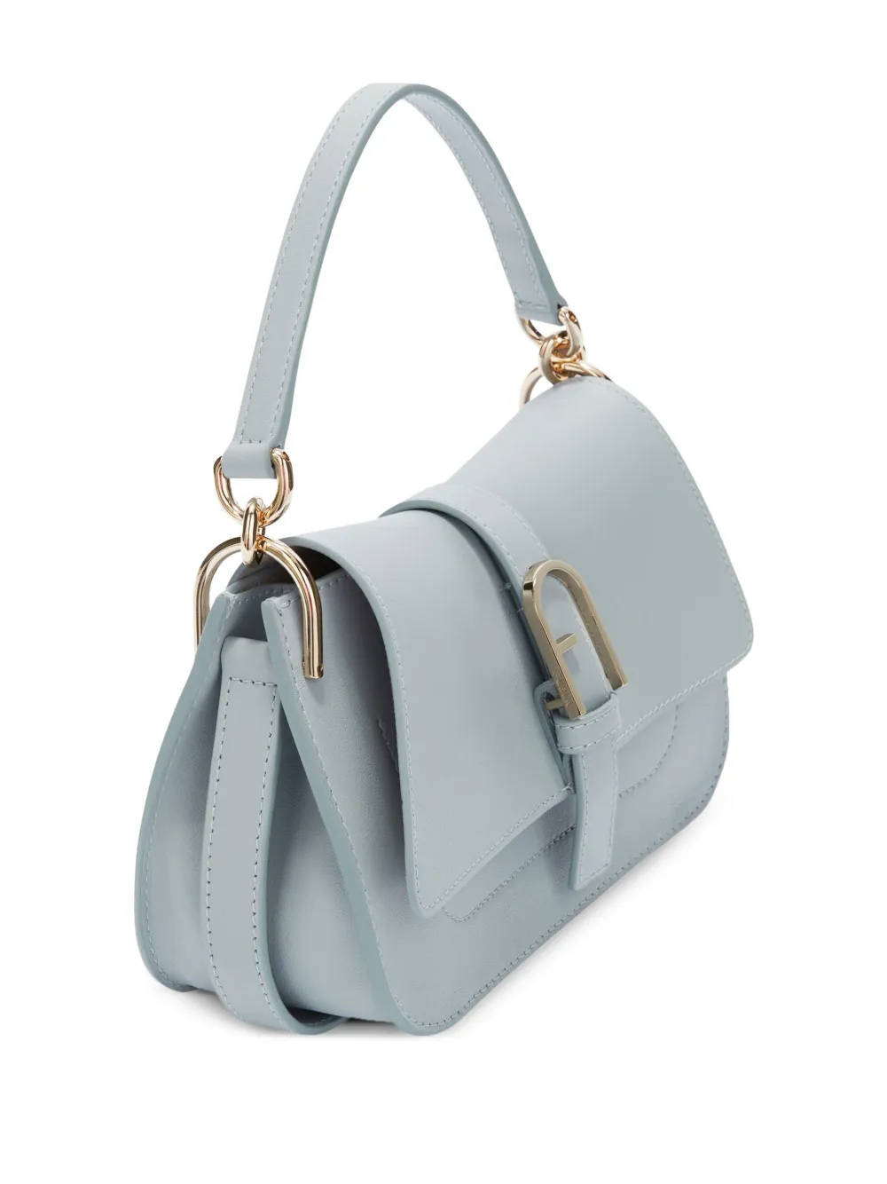 Furla Flow mini-shopper Blauw