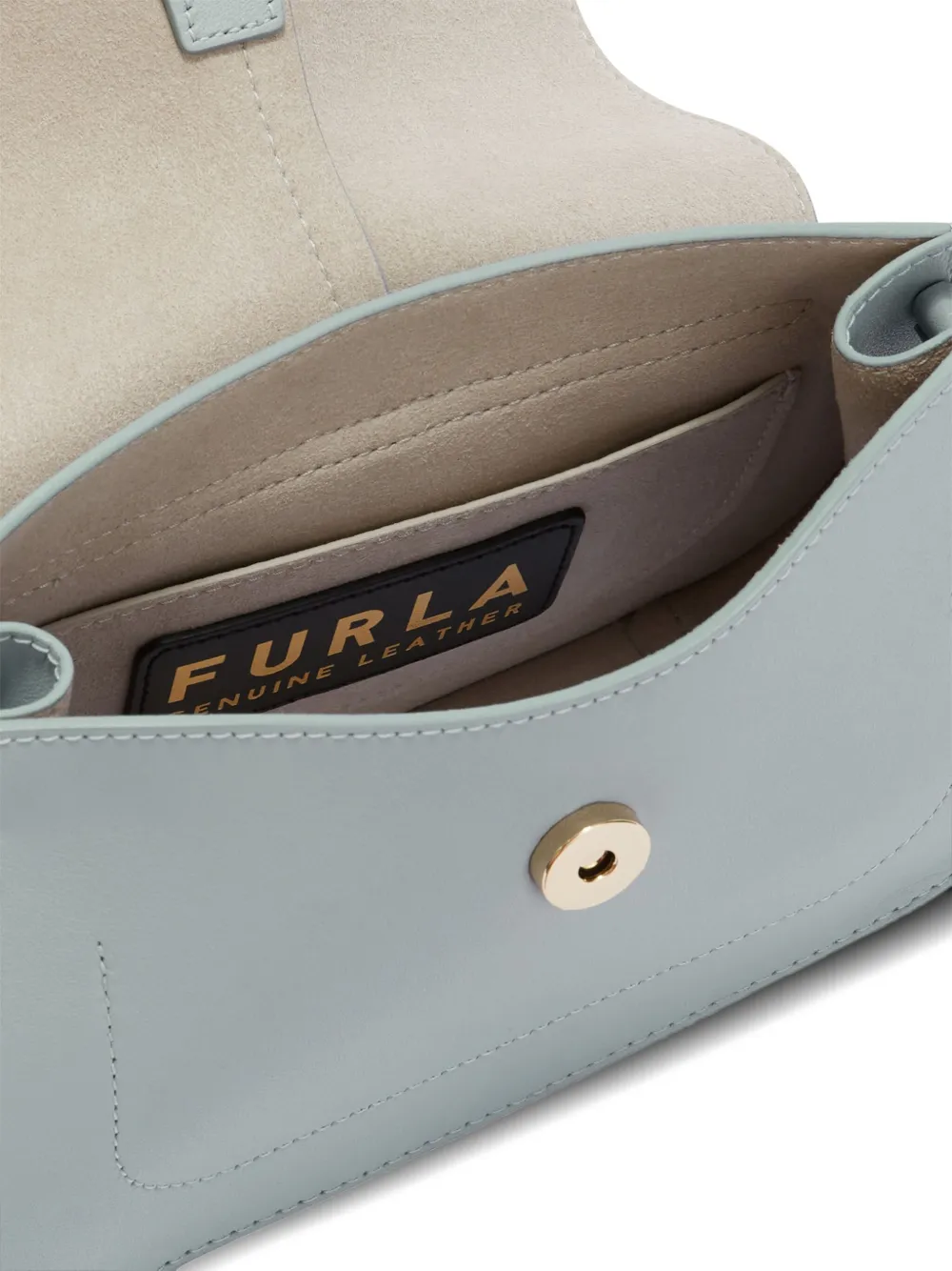 Furla Flow mini-shopper Blauw
