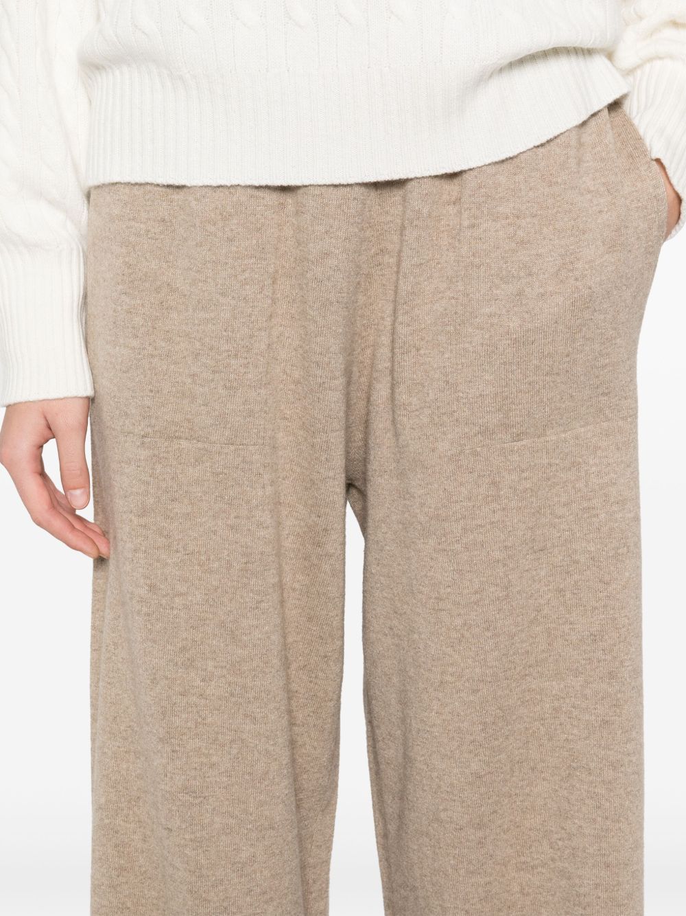 Brunello Cucinelli cashmere track trousers Women