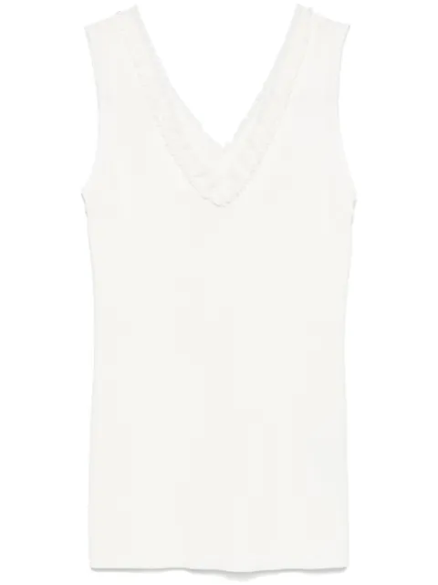 P.A.R.O.S.H. camiseta bordada con mostacillas