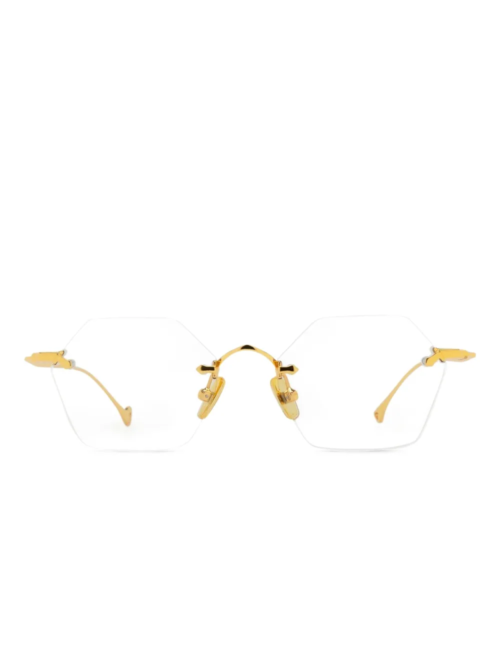 Eyepetizer lunettes de vue à monture géométrique | or | Image 1