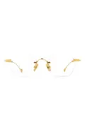 Eyepetizer geometric-frame glasses - Gold