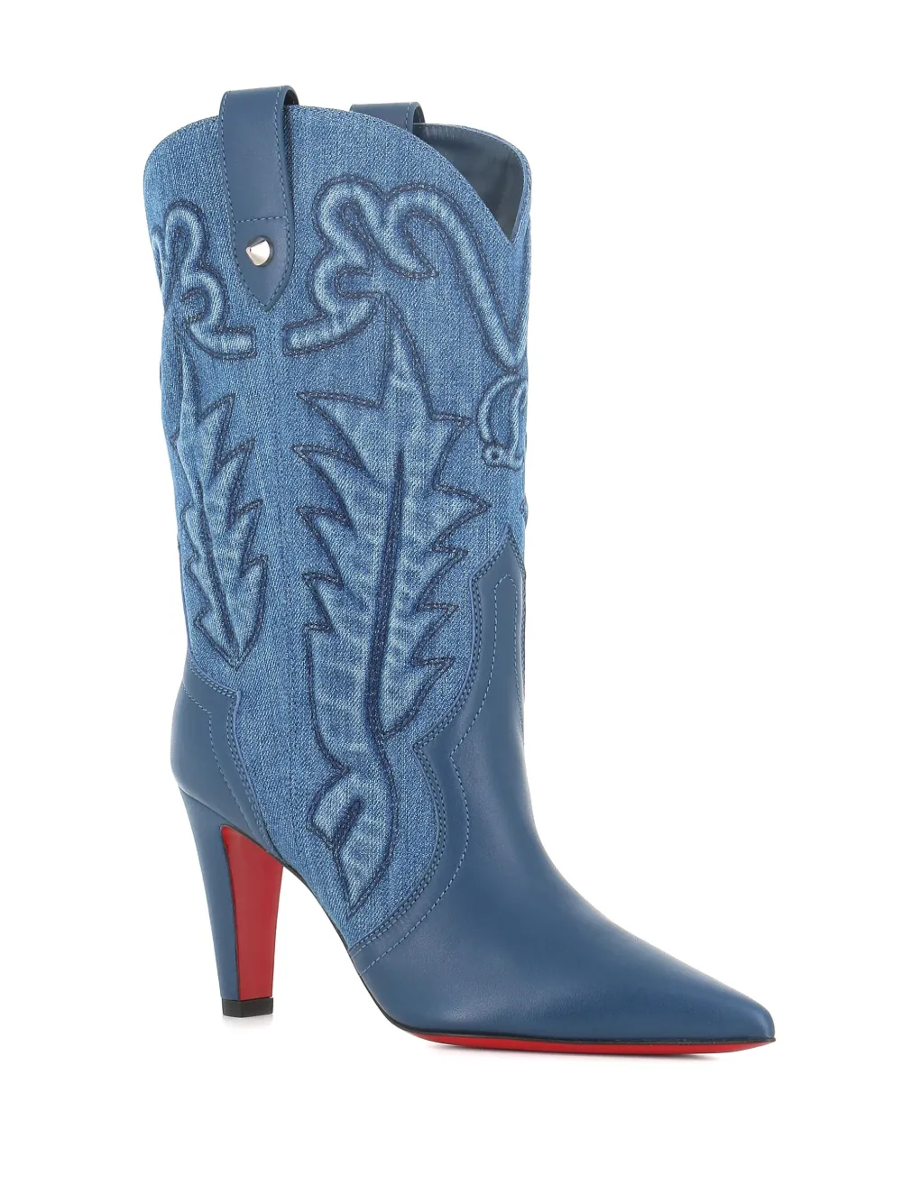 Christian Louboutin botas Santiabooty con tacón de 85mm | Botas cowboy | Image 2