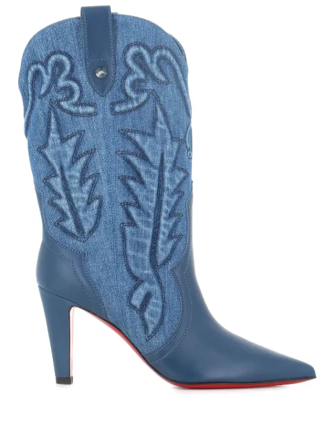 Christian Louboutin botas Santiabooty con tacón de 85mm