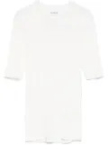 P.A.R.O.S.H. ribbed T-shirt - White