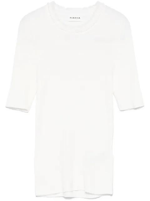 P.A.R.O.S.H. ribbed T-shirt