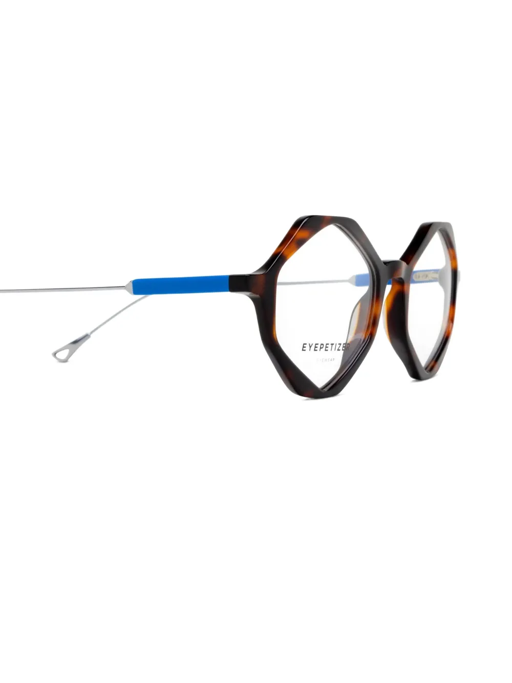  Eyepetizer Judith Geometric-frame Glasses - Brown 